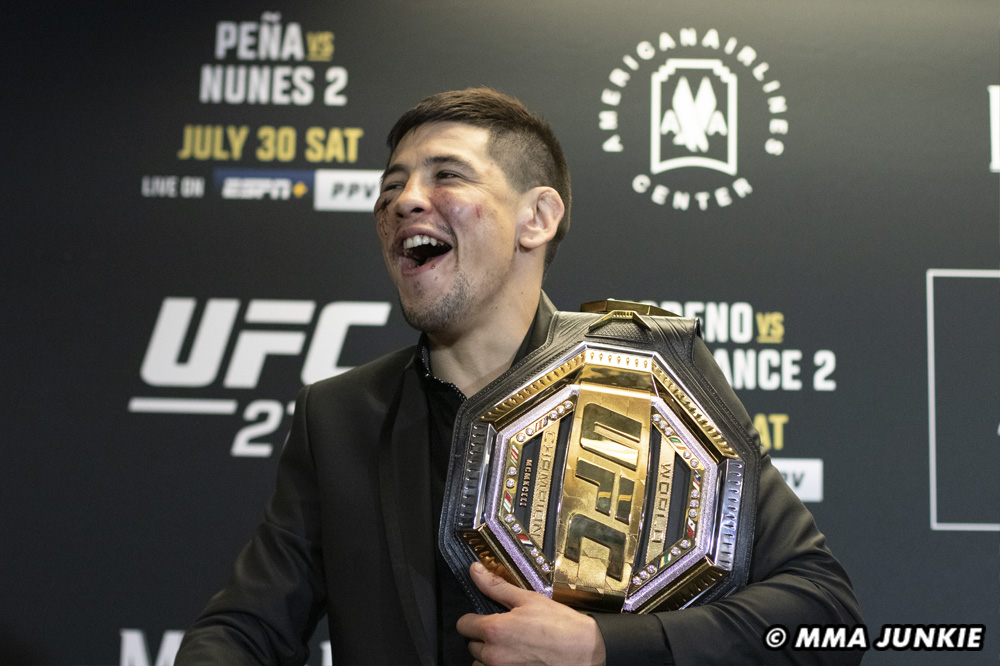 Brandon Moreno reacts to praise from Conor McGregor, Dana White: ‘It’s well appreciated and special’