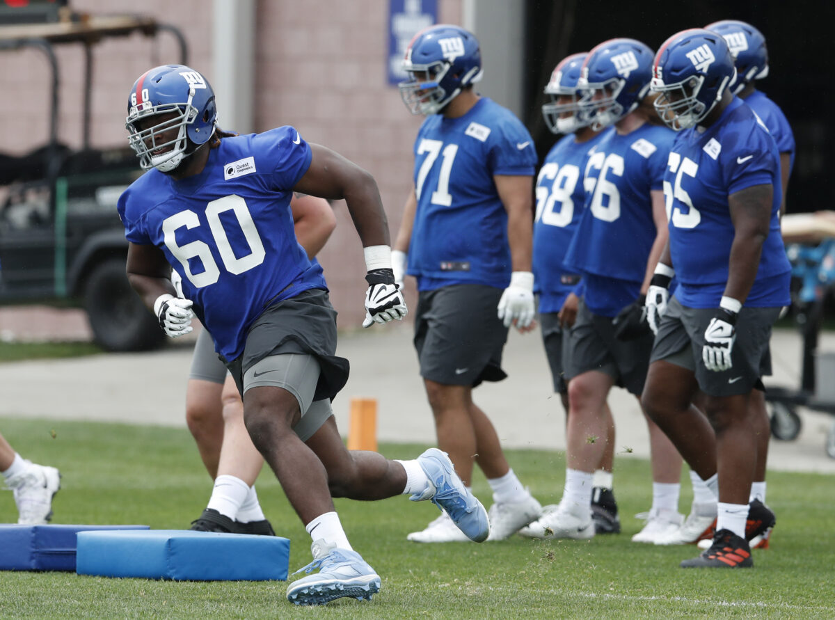 Giants rookie Marcus McKethan out for season with torn ACL