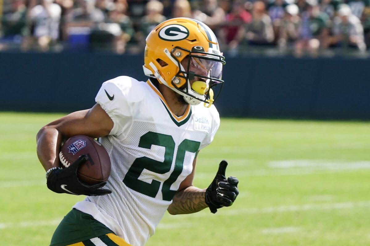WR Danny Davis, CB Rico Gafford miss Packers’ final joint practice with new injuries