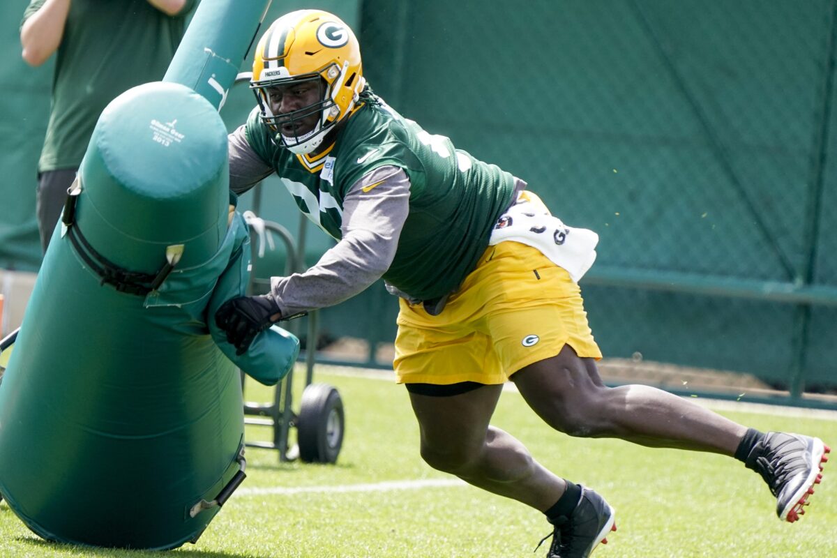 Packers DL TJ Slaton off to impressive start in training camp