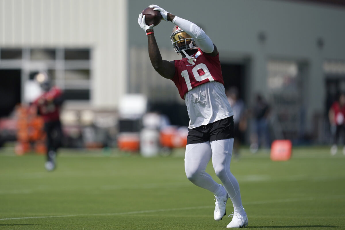 Quality time: 49ers QB Trey Lance gets much-needed work in with WR Deebo Samuel