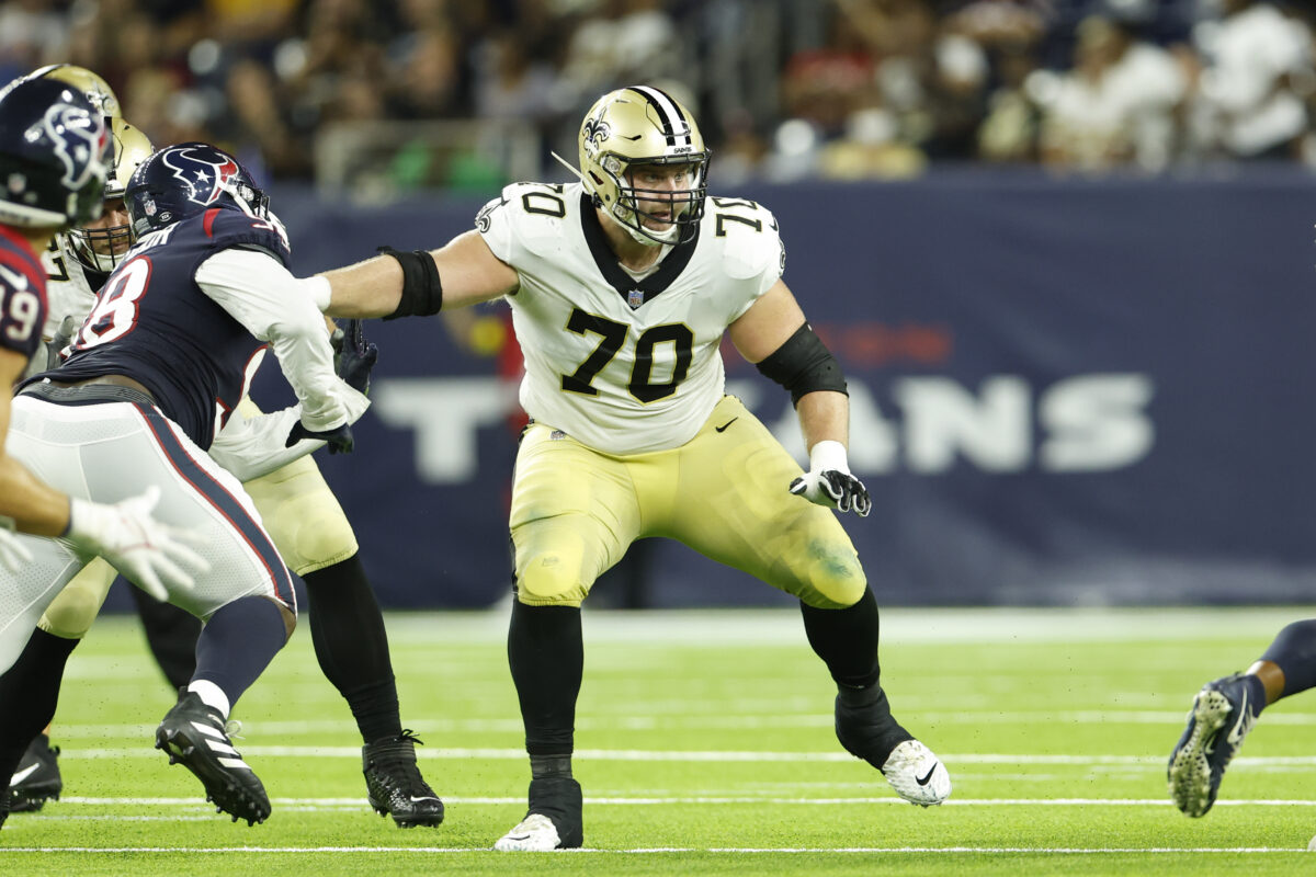 New Orleans Saints LT Trevor Penning shows power, needs a plan in NFL debut