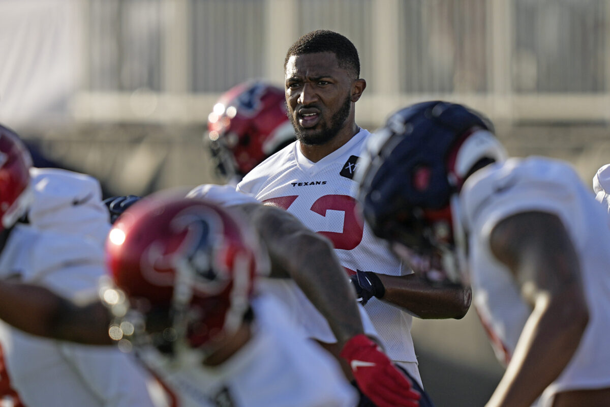 Texans DE Jonathan Greenard sharpens himself against OTs Laremy Tunsil, Tytus Howard