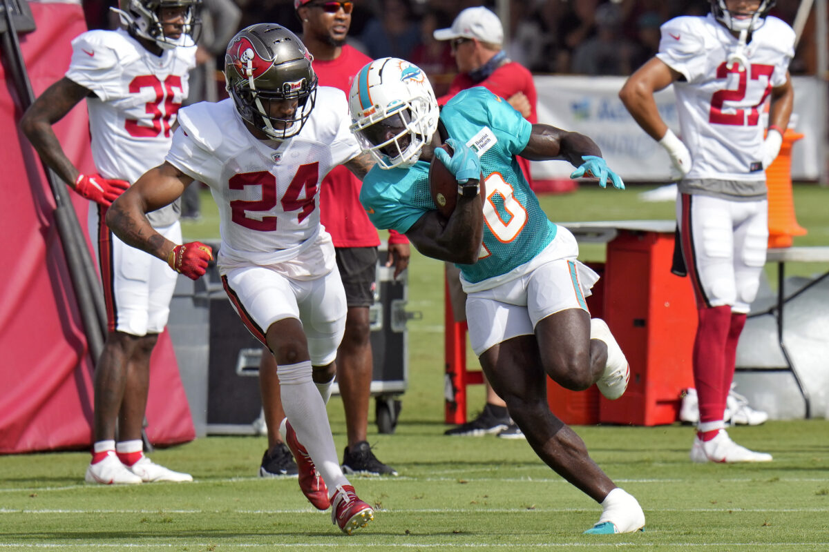 Notes from Day 1 of Dolphins-Buccaneers joint practices