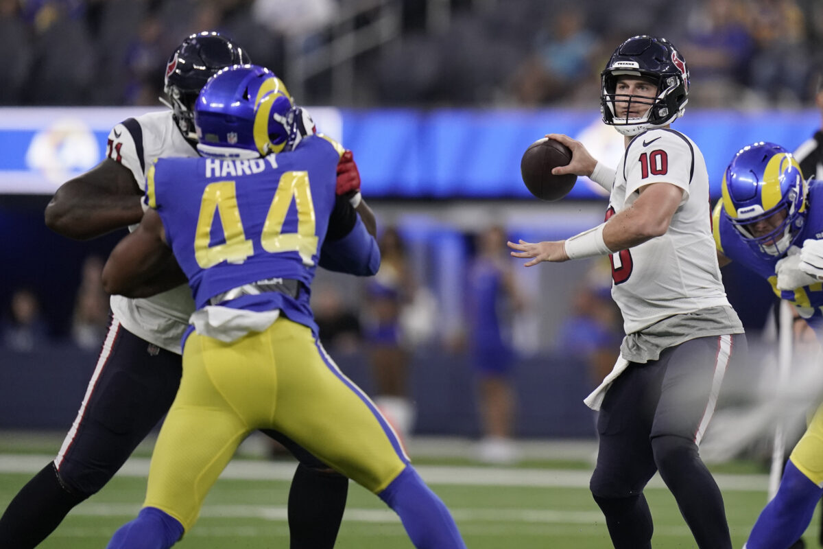4 takeaways from the Texans’ first-team offense against the Rams