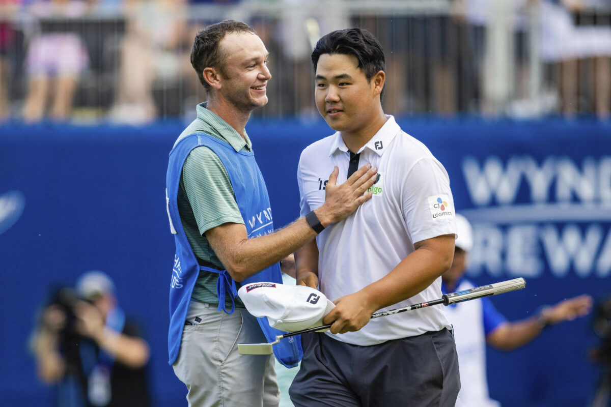 Caddie Jacob Fleck first met Joohyung ‘Tom’ Kim when he was 16: ‘I knew at that point that he was going to be really good’