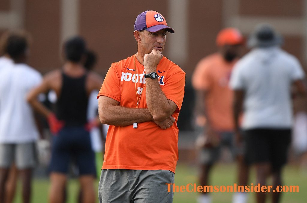 Swinney updates Clemson’s injury situation heading into camp