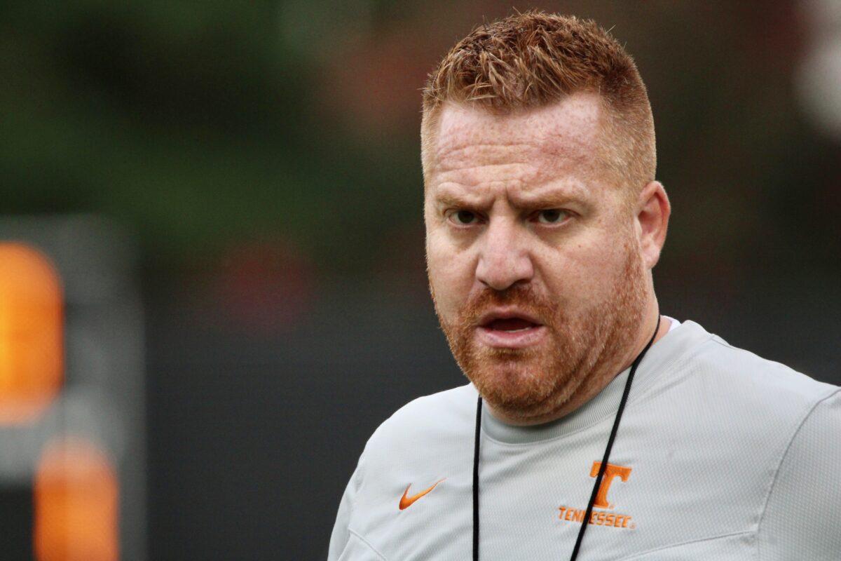 Alex Golesh details Vols’ competition at left tackle ahead of Week 1