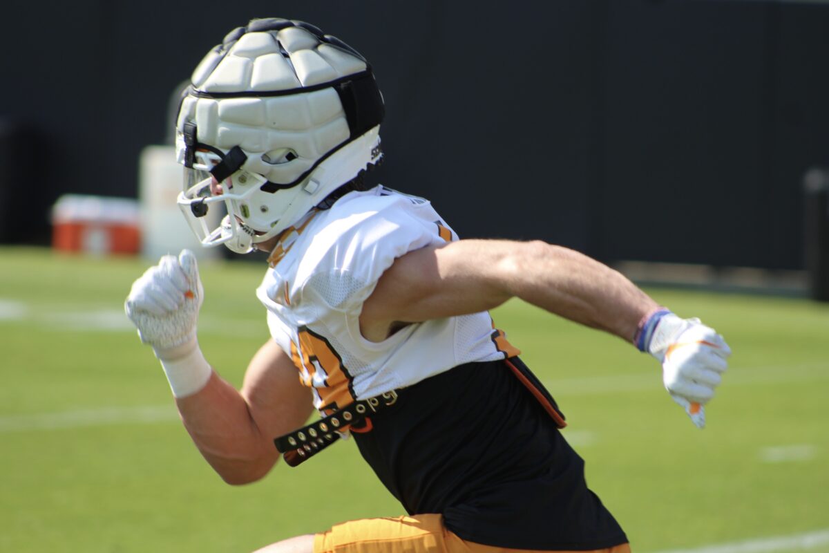 Fall camp: Walker Merrill ‘plays harder than anyone on the field’