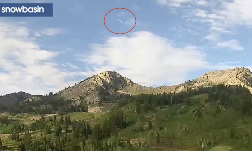 Meteor flaming across Utah sky captured on video