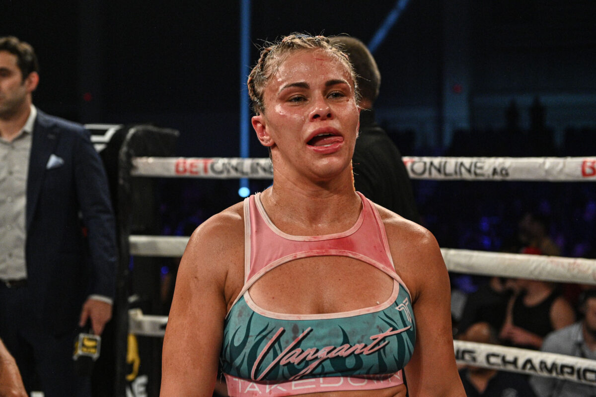 Paige VanZant out of BKFC 27 on Saturday in London