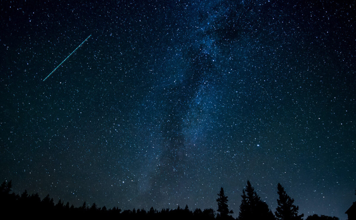 The Perseid meteor shower lights up the sky this August
