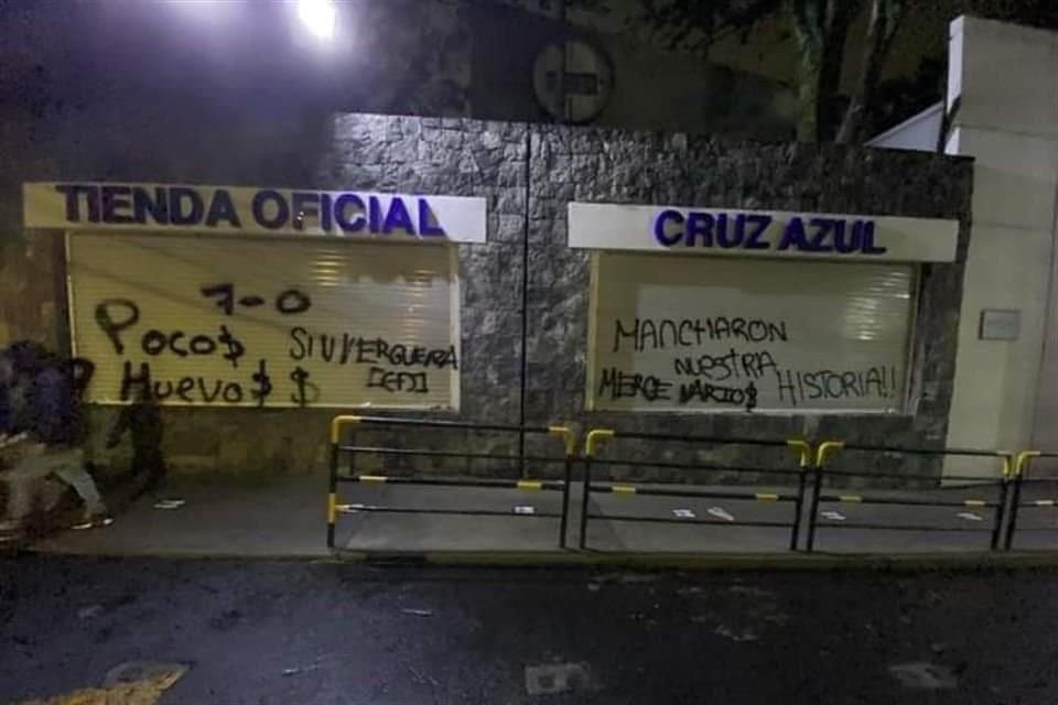 Así vandalizaron instalaciones del Cruz Azul tras vergonzosa derrota