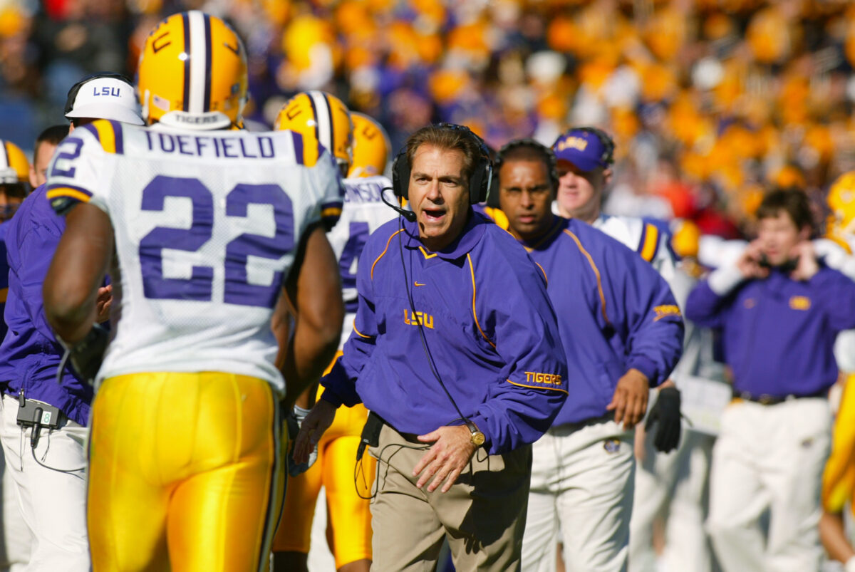 What happened last time LSU began the year unranked?