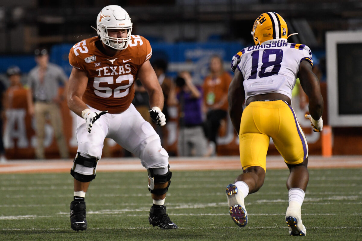 LOOK: The Longhorns’ 2022 offensive line class has some maulers