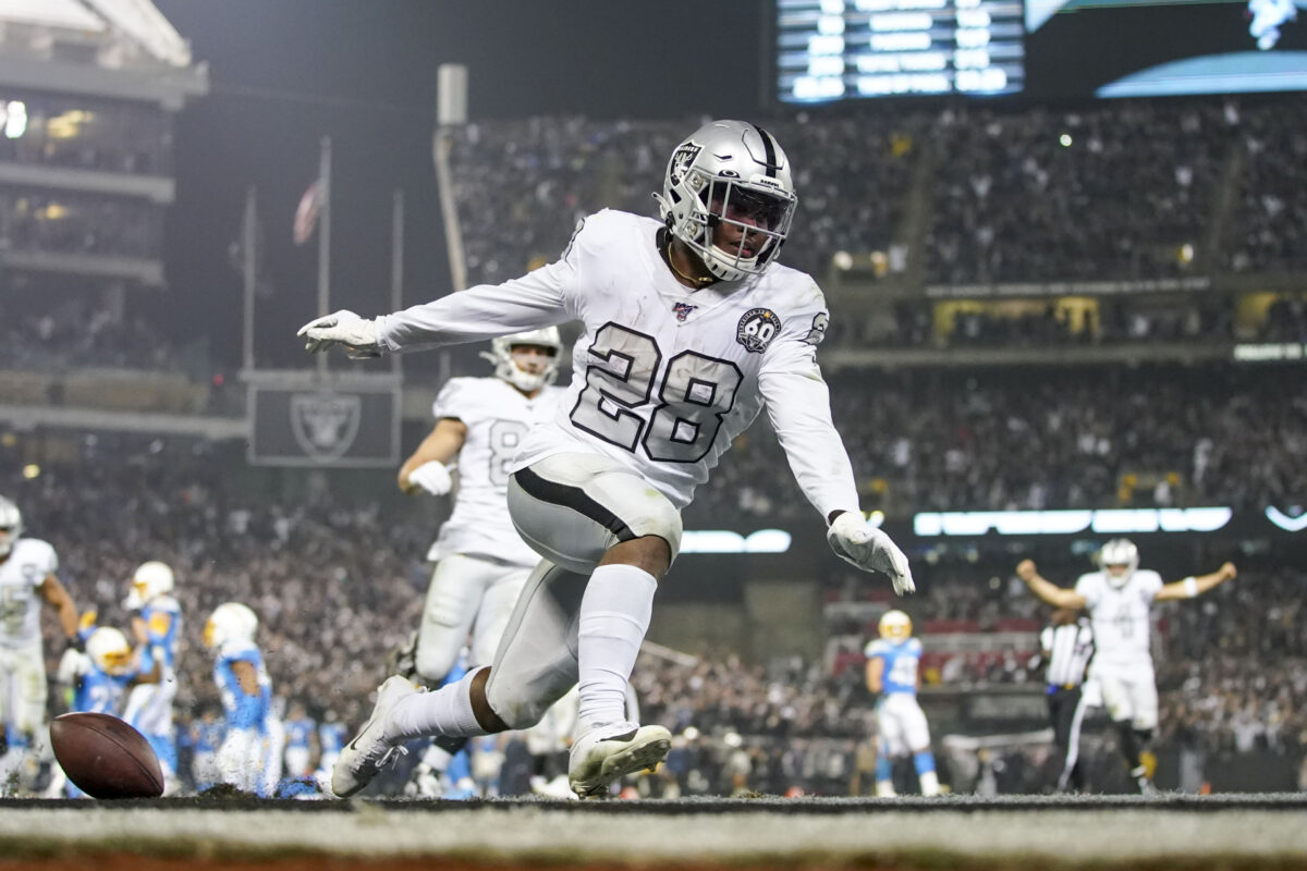 Raiders’ star Josh Jacobs might not be part of Las Vegas’ future after Hall of Fame Game usage