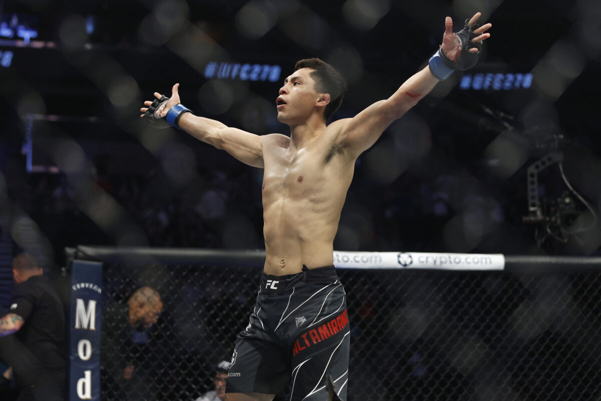 Victor Altamirano def. Daniel Da Silva at UFC 278: Best photos