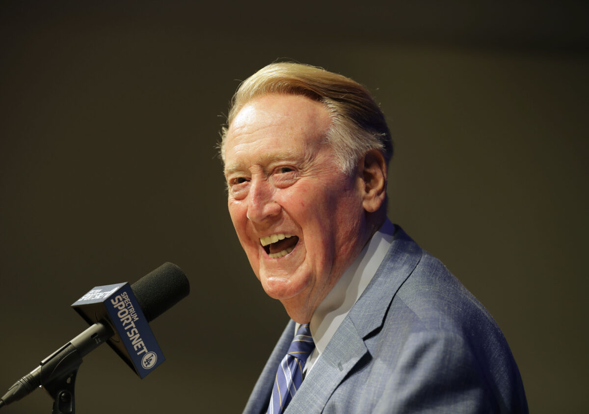 This Vin Scully call on Kobe Bryant’s first pitch for the Dodgers will have you deep in your feelings