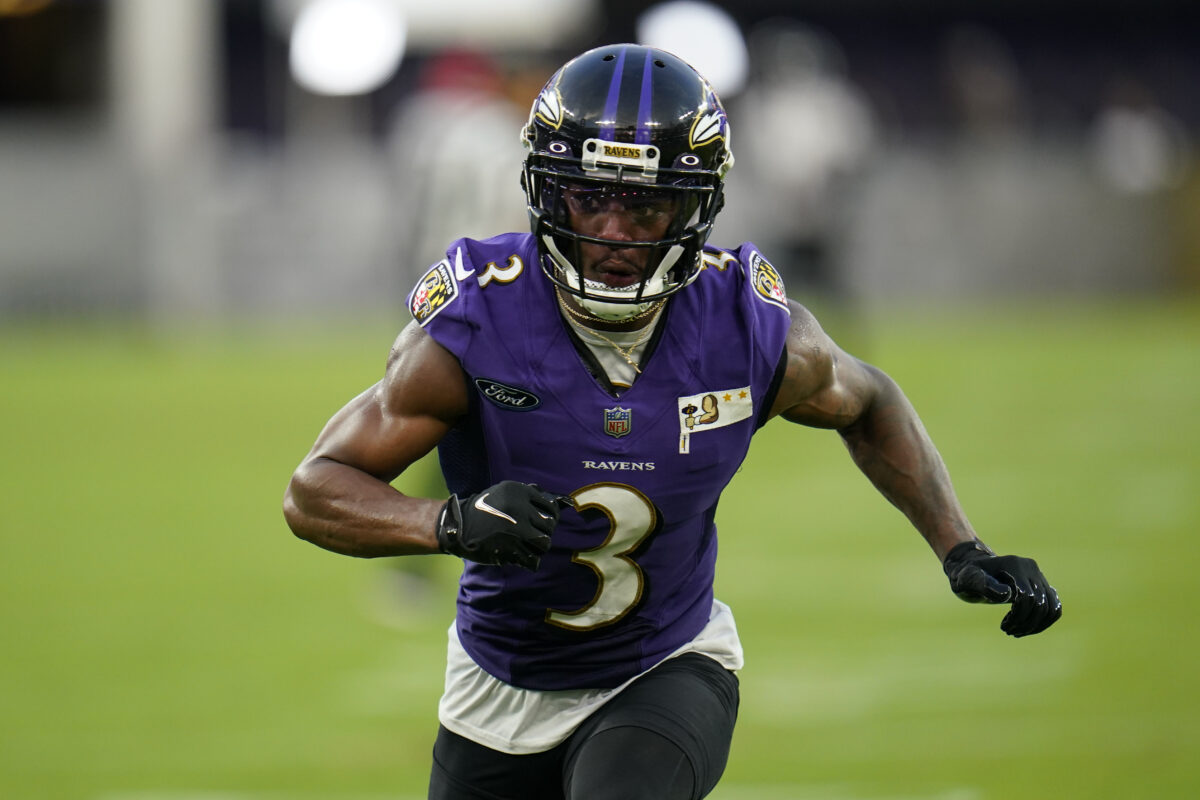 Ravens announce inactives for Week 3 vs. Patriots