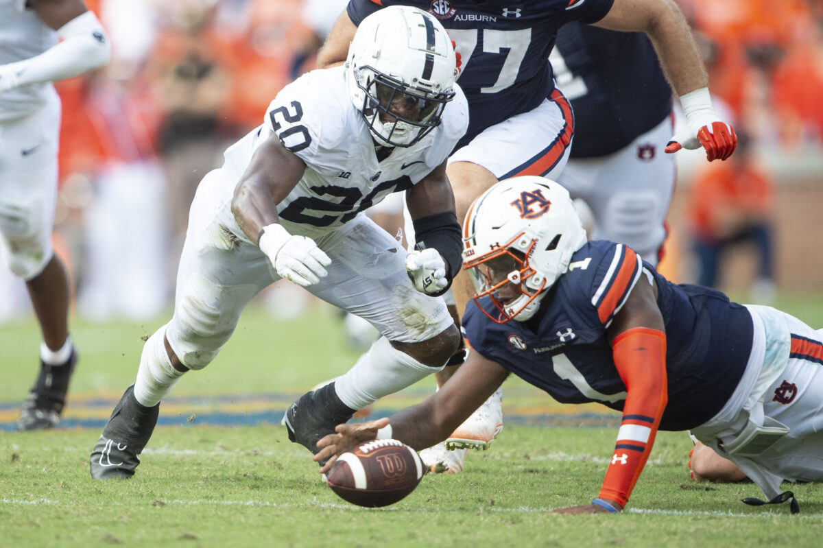 Auburn falls to Penn State 41-12 for first loss of the season