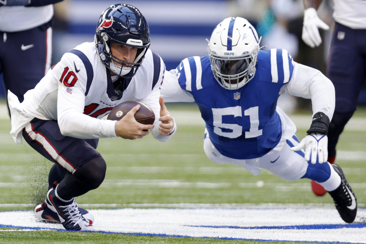 Texans QB Davis Mills is mindful of winning turnover battle against the Colts