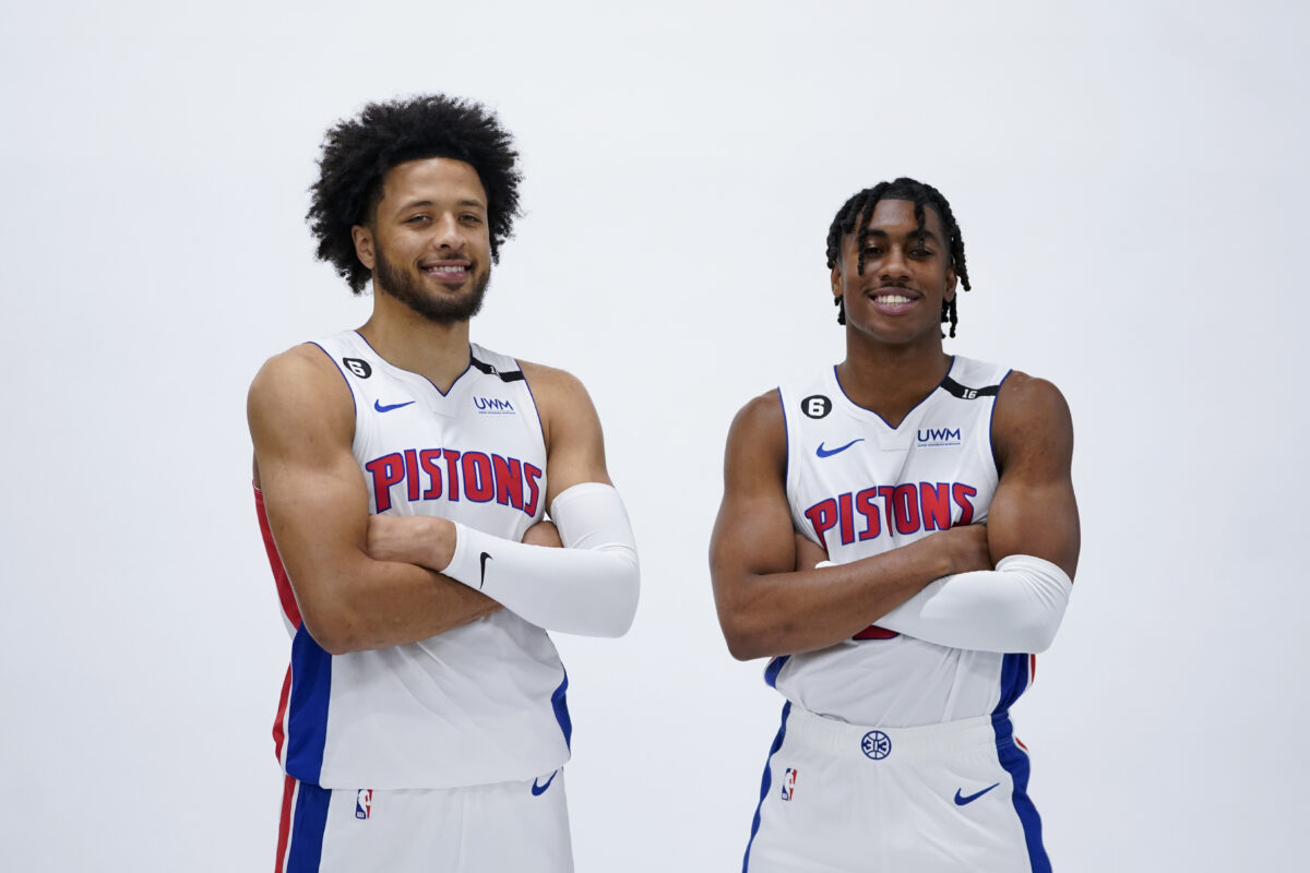 Pistons’ Jaden Ivey eager to get to work with Cade Cunningham