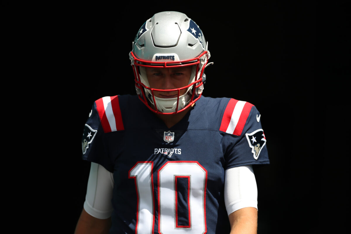 Patriots QB Mac Jones was in x-ray room after Sunday’s game
