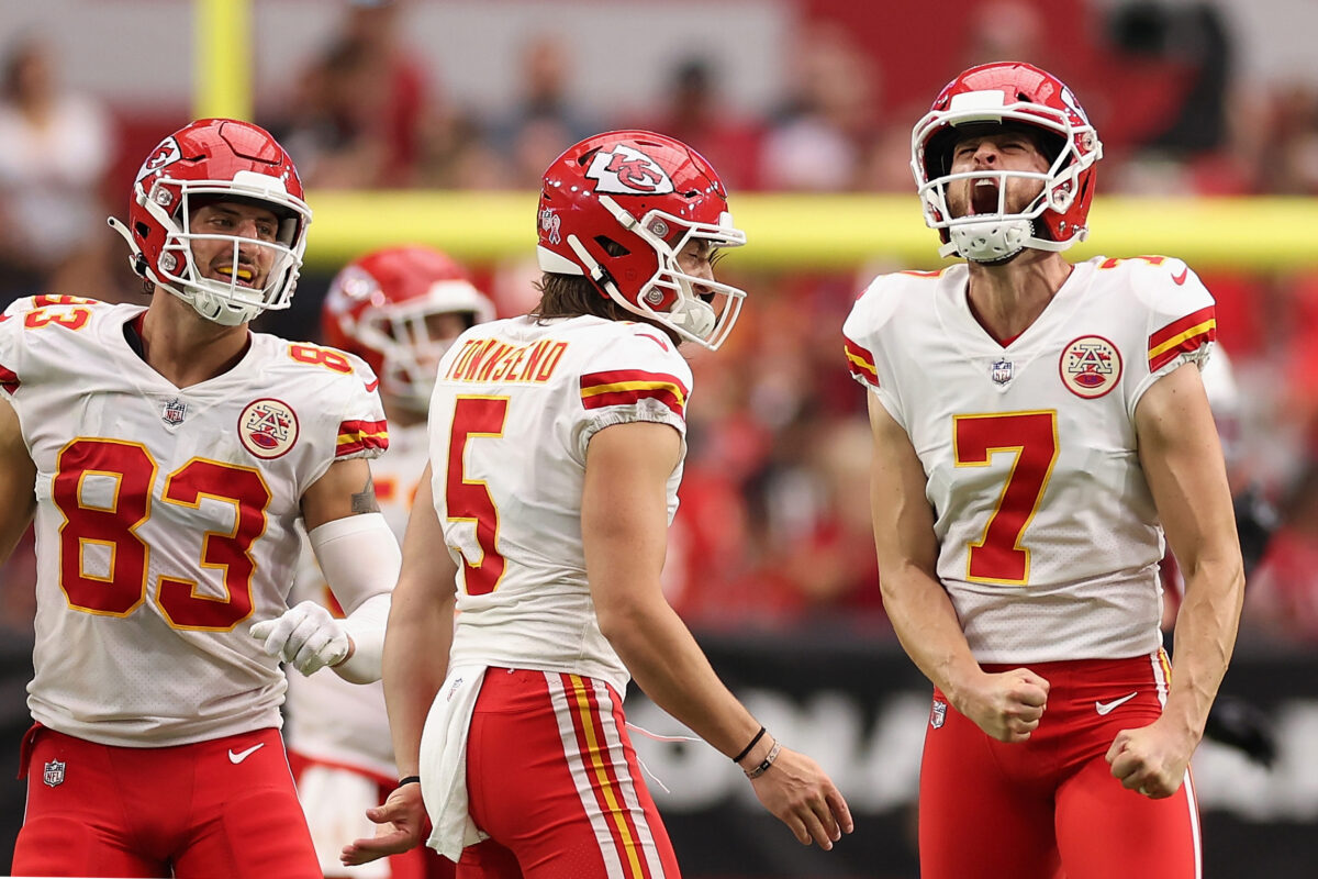 Chiefs K Harrison Butker restructures contract to free up cap space