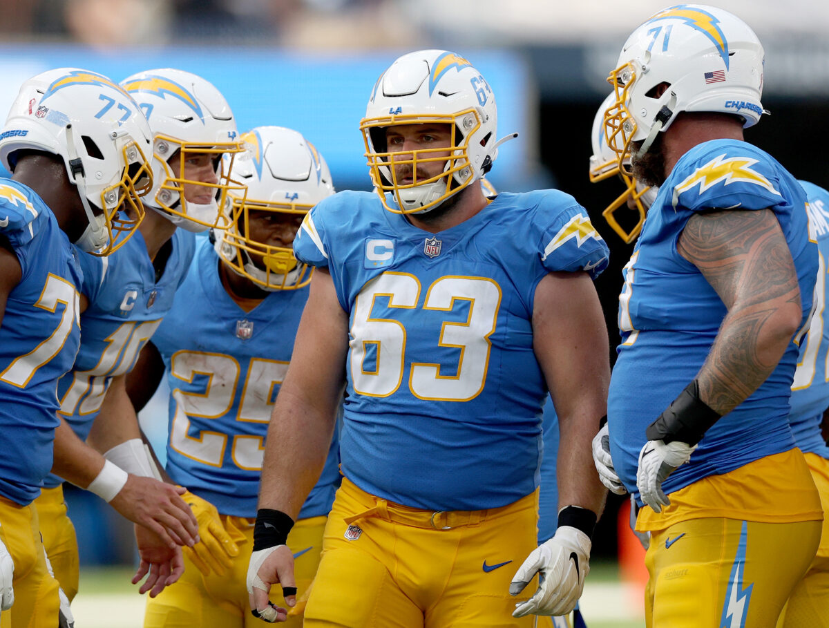 Chargers’ J.C. Jackson, Corey Linsley not practicing for second straight day