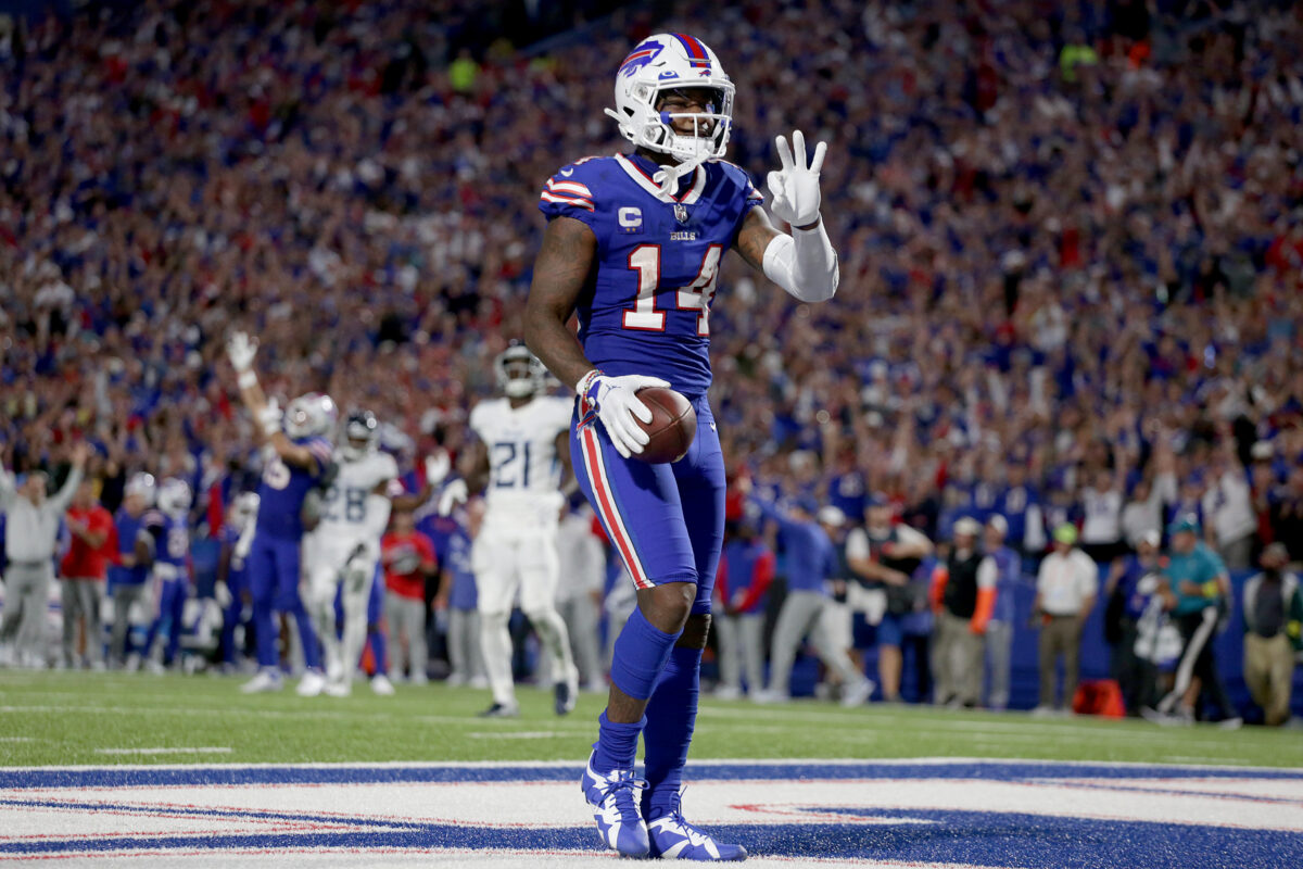 Bills’ Stefon Diggs post-three TD outing: ‘A lot left on the bone, really’