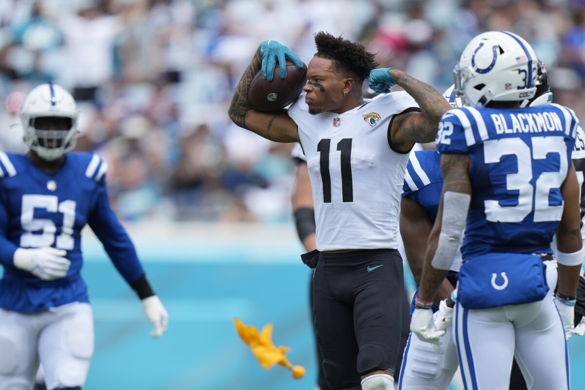 Jaguars WR Marvin Jones Jr. fined for taunting Colts