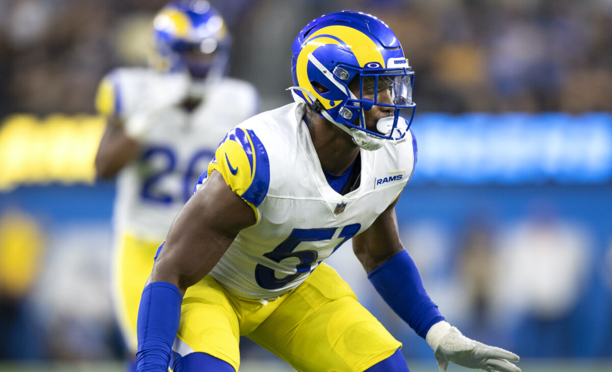 Chiefs signed OLB Benton Whitley off Rams’ practice squad