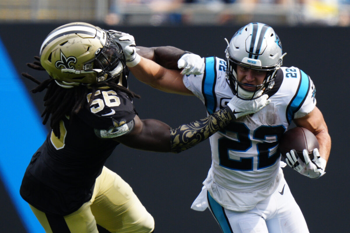 Saints open as road favorites against the Panthers in Carolina