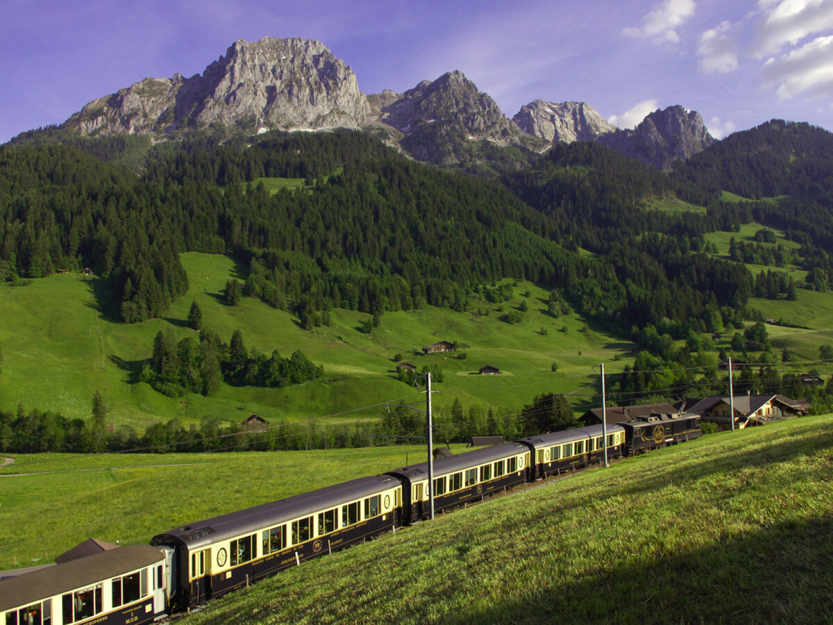 All aboard for these spectacular train rides through Switzerland