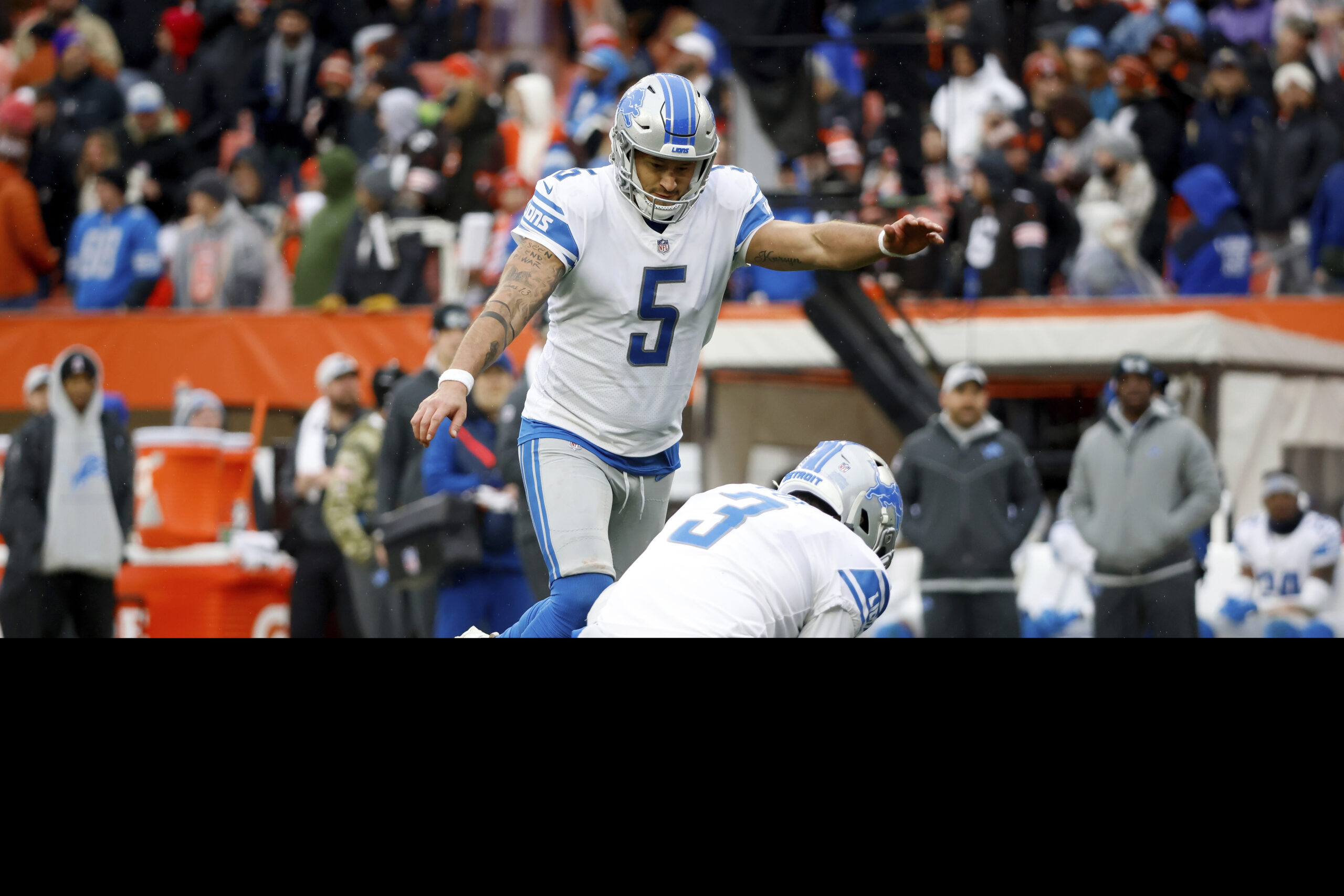 The Lions bring K Aldrick Rosas back to the practice squad