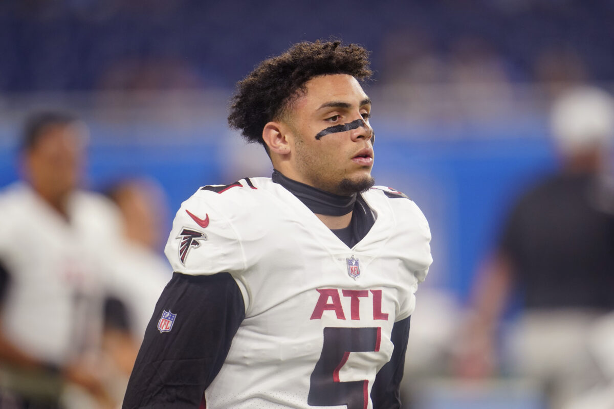 Falcons WR Drake London questionable on Friday injury report
