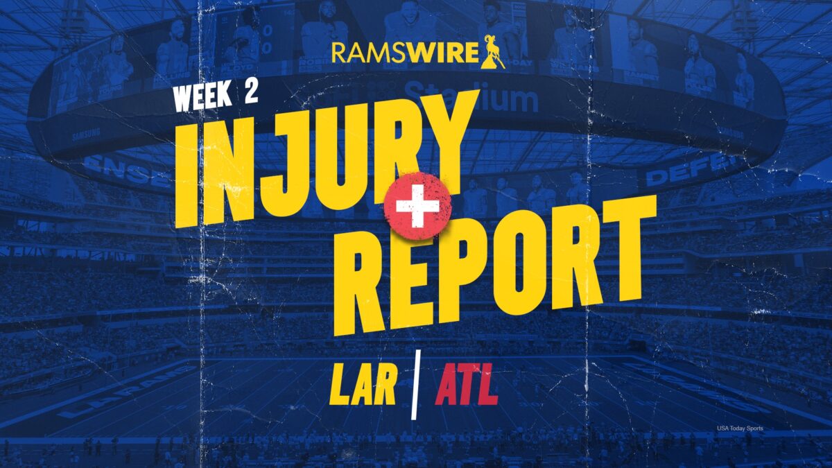 Rams injury report: Joe Noteboom, Van Jefferson among 5 starters listed