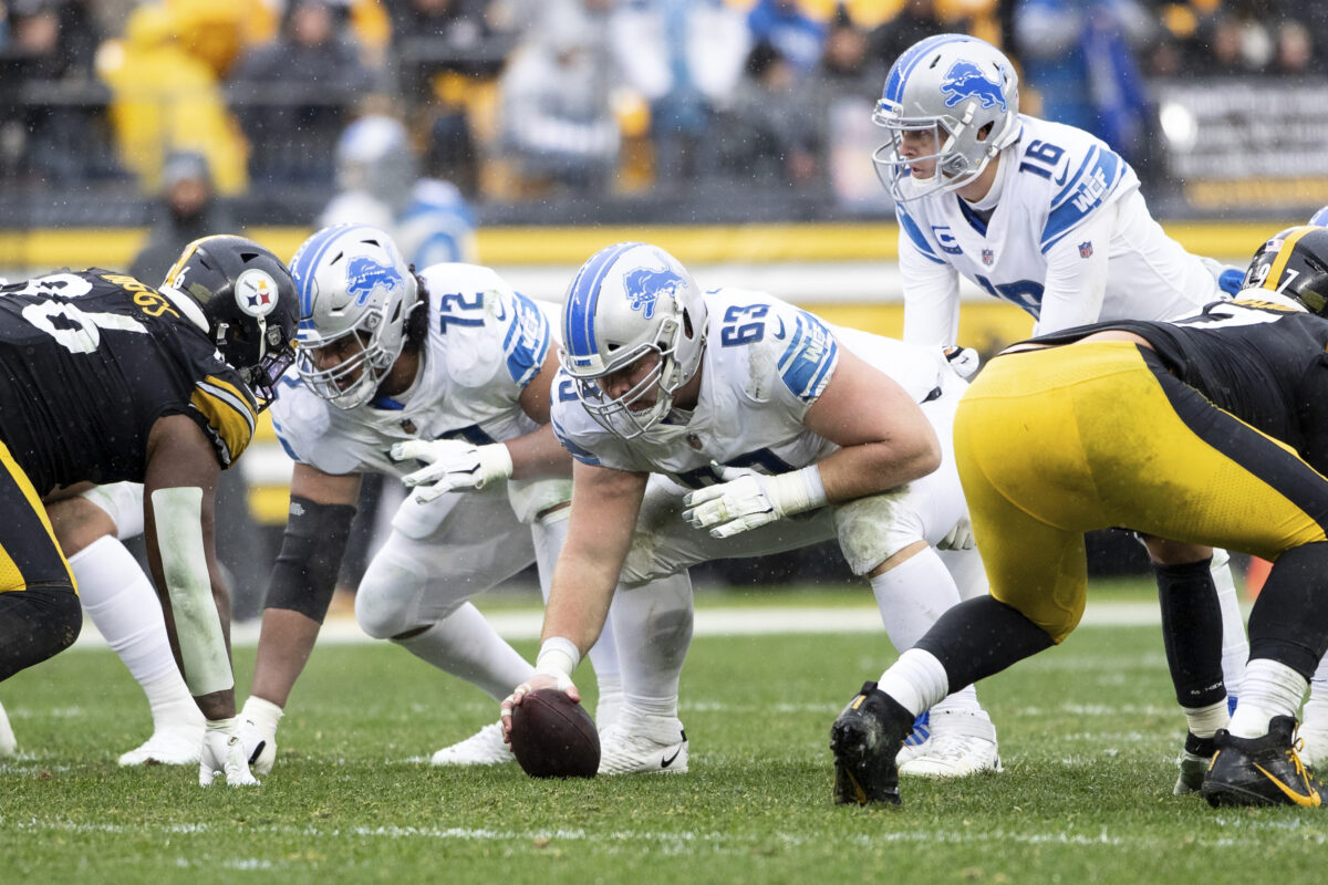 Updating the Detroit Lions offensive line options for Week 2