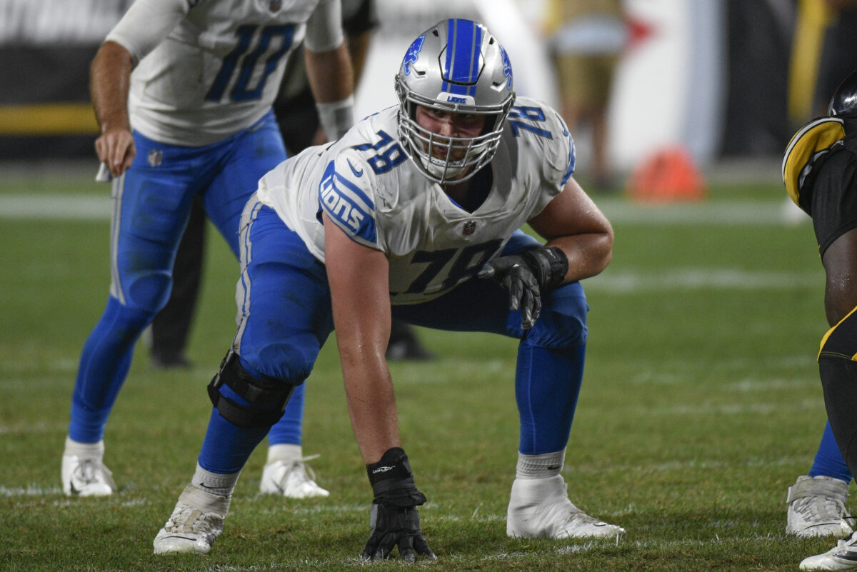 Lions injury report: 3 players out, 5 more limited as team prepares for first game