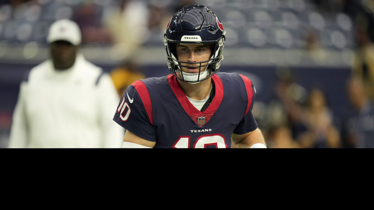 Texans QB Davis Mills says being voted captain ‘doesn’t change anything’