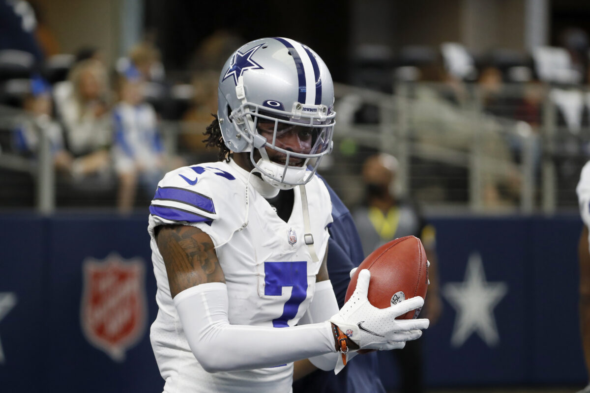 WATCH: Cowboys’ Diggs returns to game after blindside hit sends him to tent