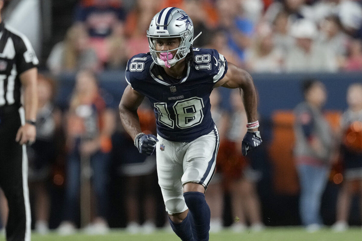 Rookie WR Jalen Tolbert to debut, Cowboys-Giants announce Week 3 inactives