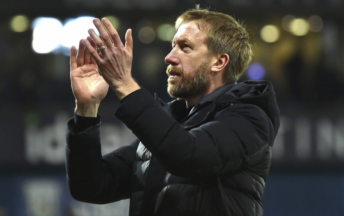 Graham Potter steps into the Chelsea hot seat