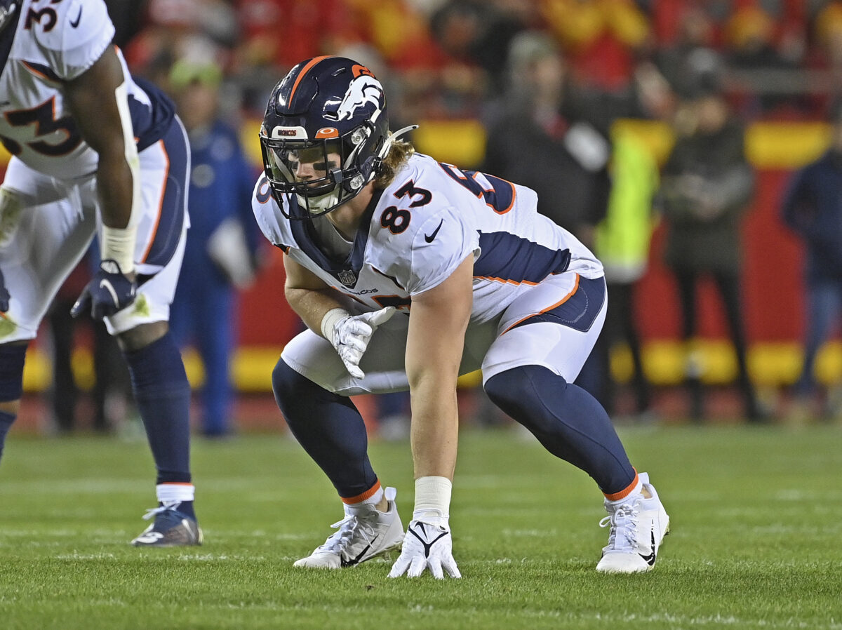 Andrew Beck has carved out an important role in the Broncos’ offense