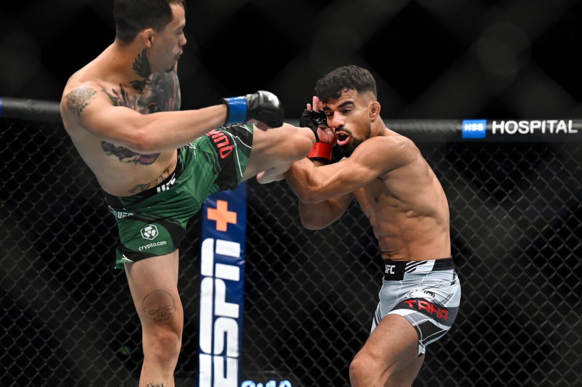 Cristian Quinonez def. Khalid Taha at UFC Fight Night 209: Best photos