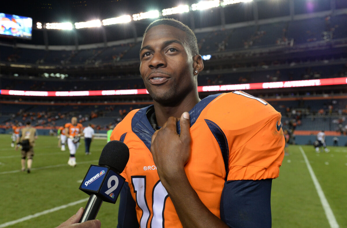 Here’s why Emmanuel Sanders cried in the bathroom after 2nd preseason game with Broncos