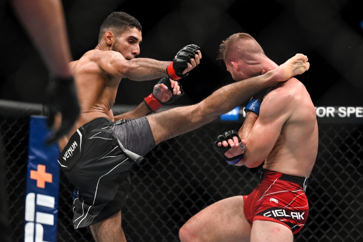 Fares Ziam happy with UFC Paris win, ‘but I need more to finish the fight’