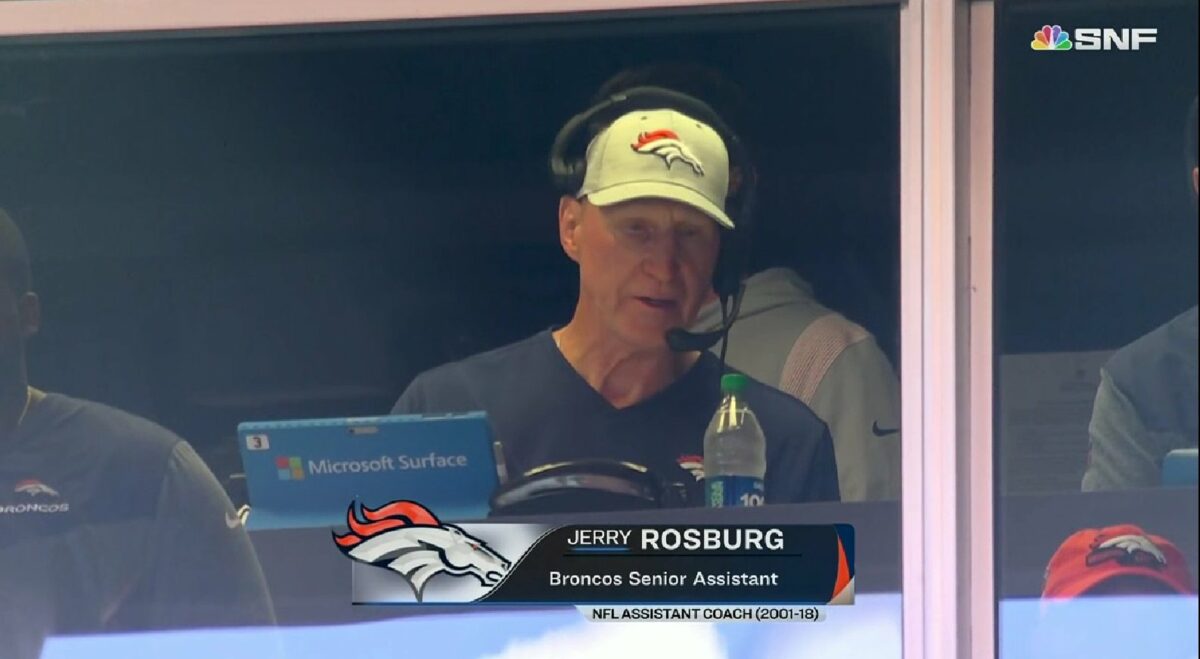 Broncos’ new assistant Jerry Rosburg was ‘spectacular’ in debut