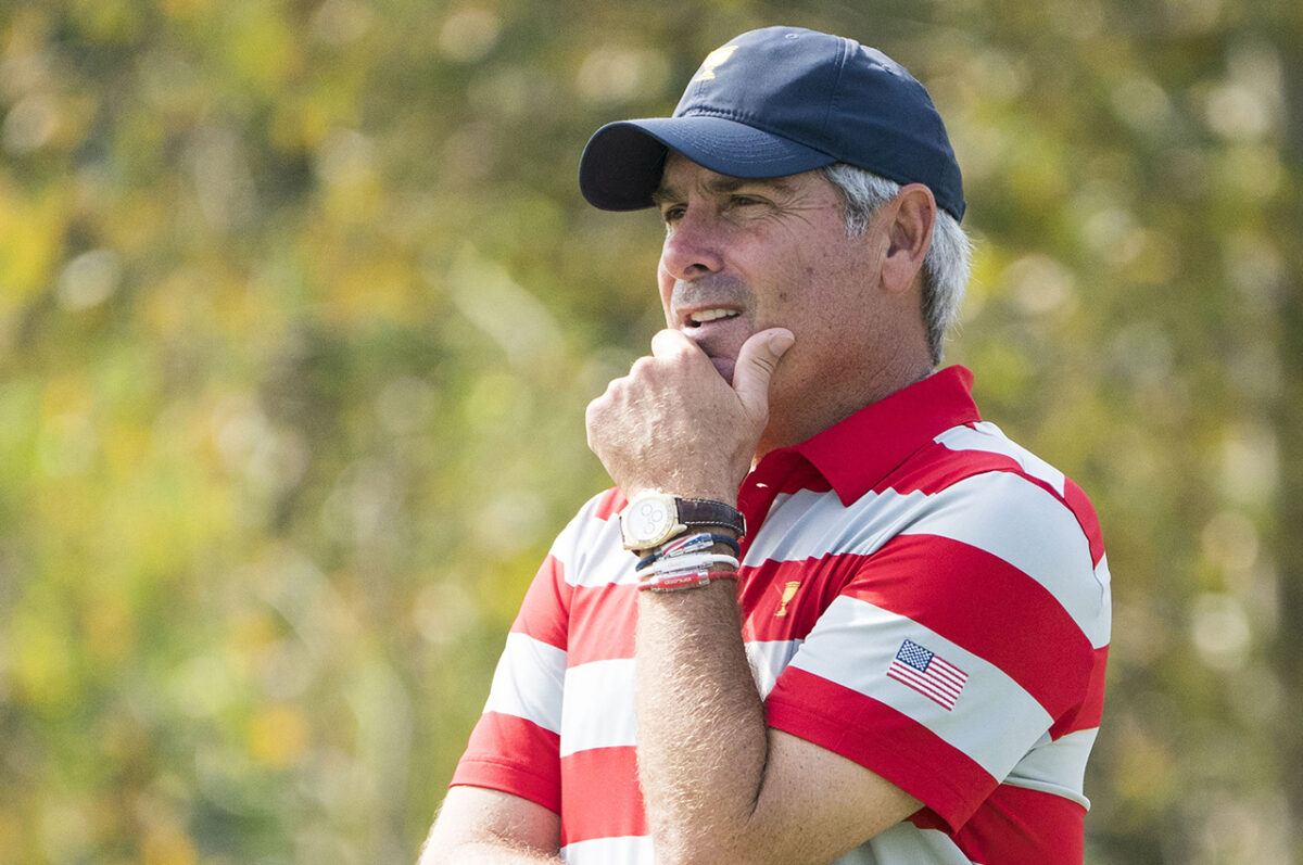 Forecaddie: A Ryder Cup Captain Fred Couples? Davis Love III thinks it could happen