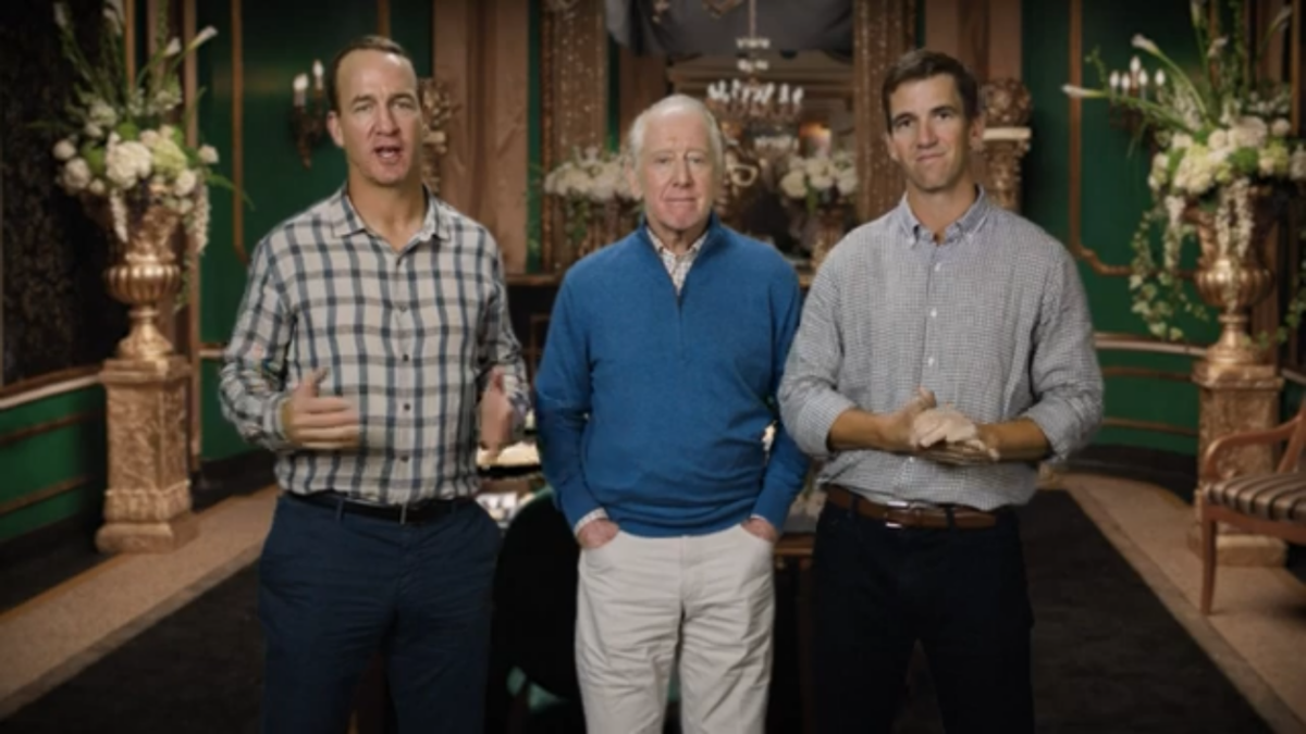 Mannings featured in new responsible gambling commercial